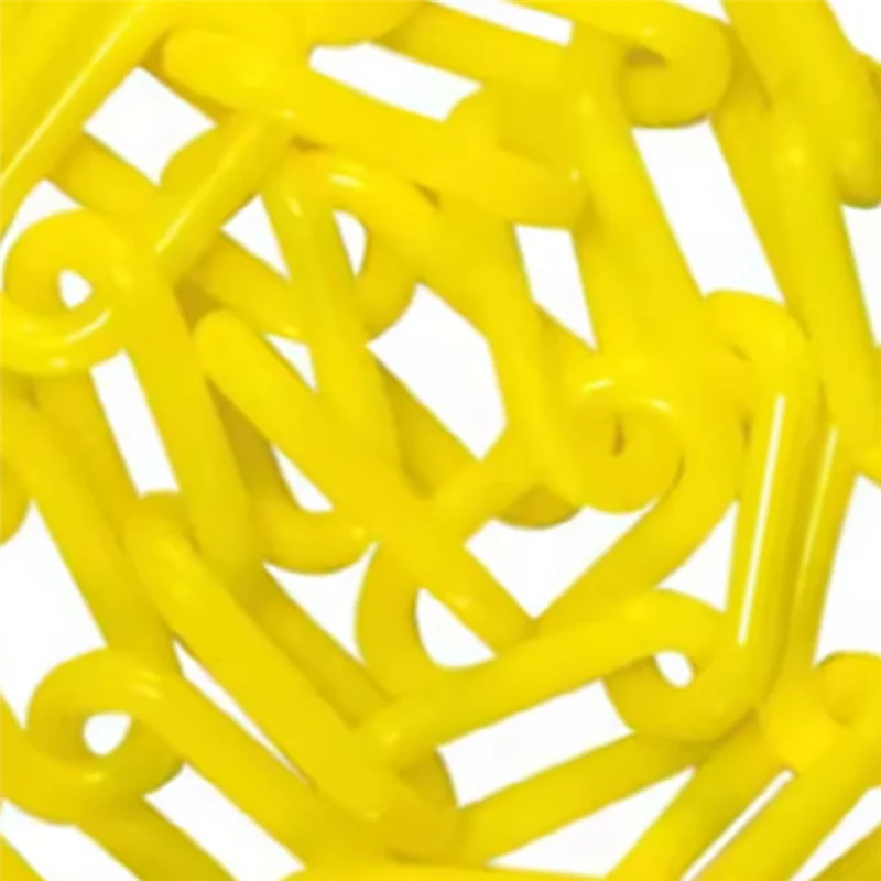 A88X Road Warning Block Barrier Chain Traffic Crowd Parking Control Chain Plastic Chain