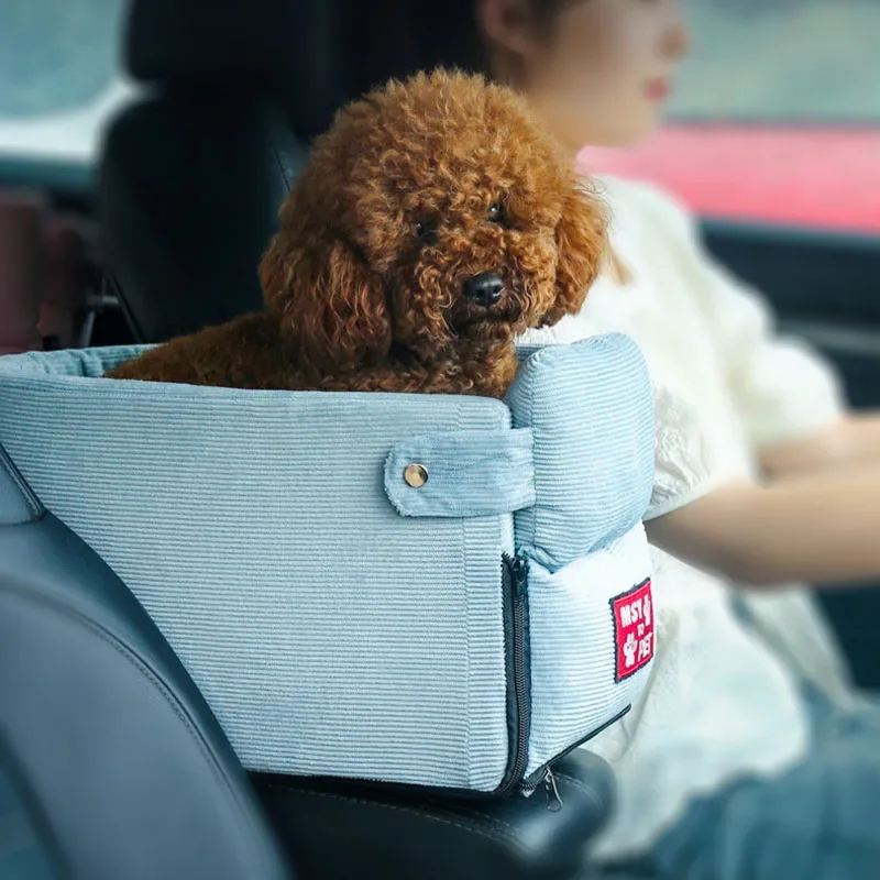 Dog Car Seat Puppy Sofa Central Control Car Dog House Dog Accessories Safe Car Cat Nest Pet Supplies Can Disassembled And Washed