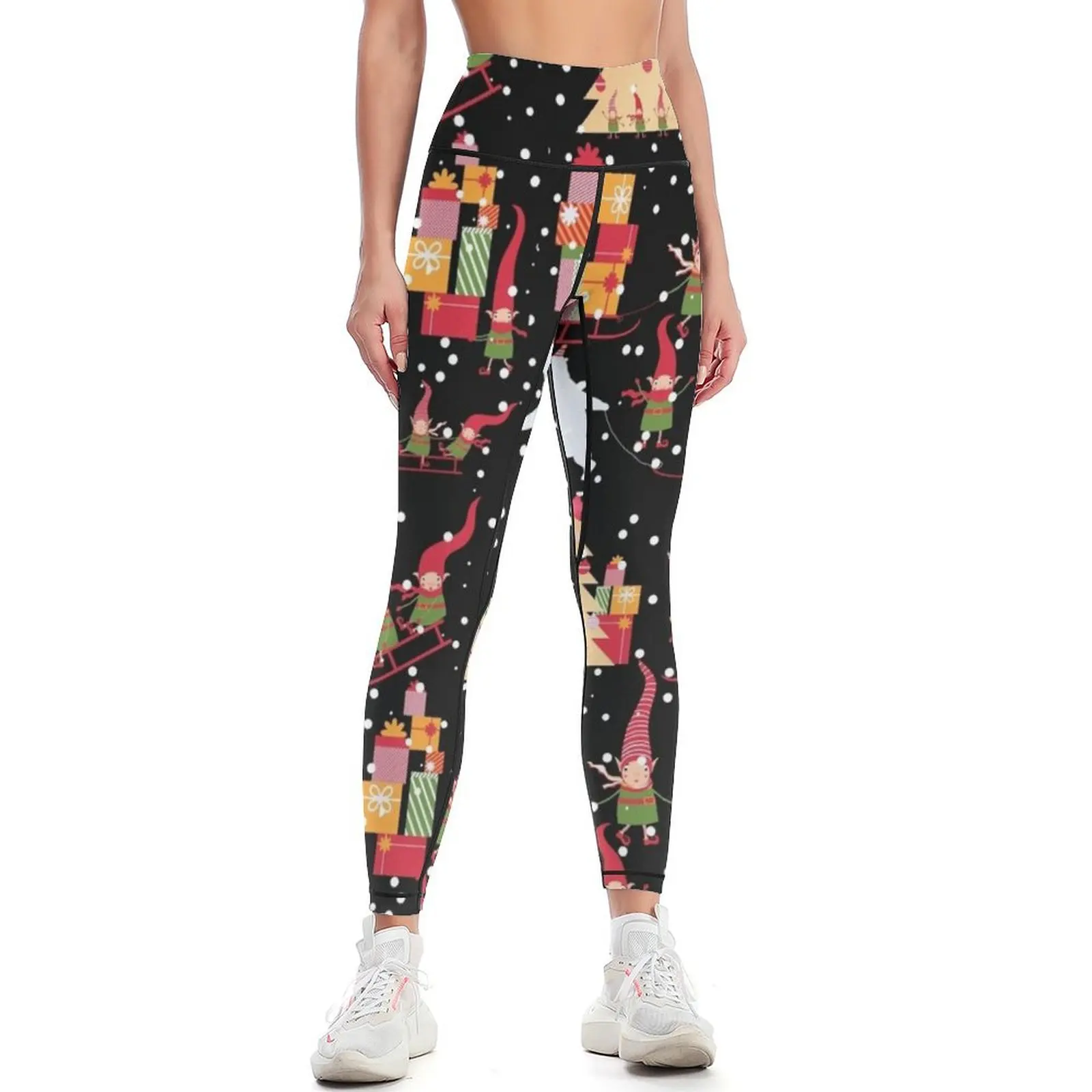 

Christmas aprons for women, aprons for men, t shirts, Leggings sporty woman gym flared Womens Leggings
