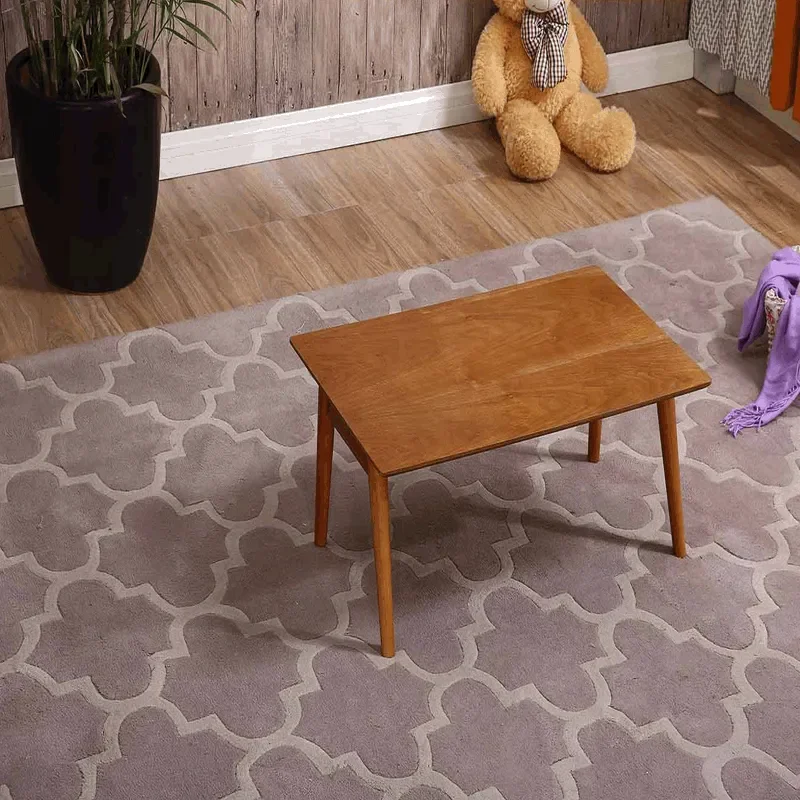 for Solid Wood Walnut Square Coffee Table for Bedroom Living Room Home Reading Drinking Tea Tatami Table Manufacturer
