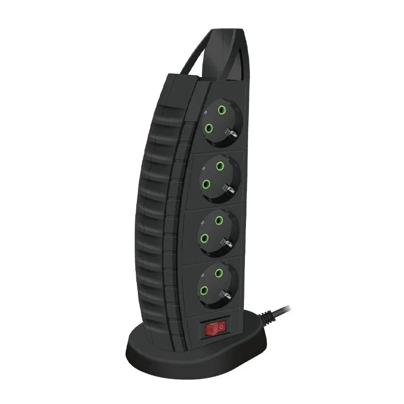 

Вертикальный USB-удлинитель с 4 розетками, 1 портом Type-C и 3 USB-портами, защита от перегрузки, вилка EU