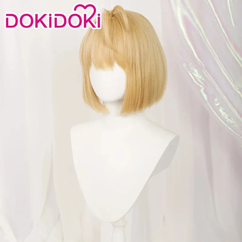Zz04zz12 Juego Tsukihime DokiDoki Mujeres Navidad Cosplay Arcueid Brunestud Peluca Dorada