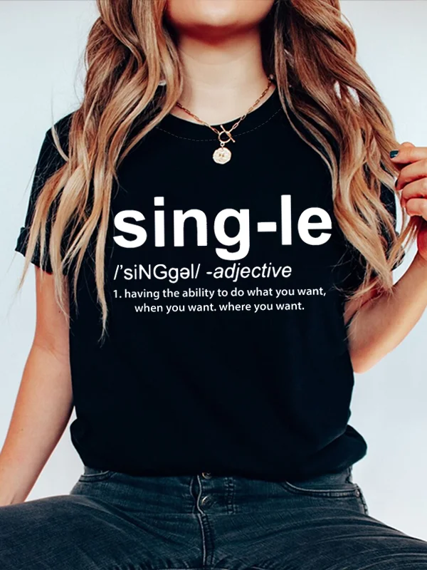 

2024 New Hot Sale Voguish Fallow Valentine's Day Women T-shirt Simple Stylish Comfort Female Shirt Simple Elegant Couple Tee