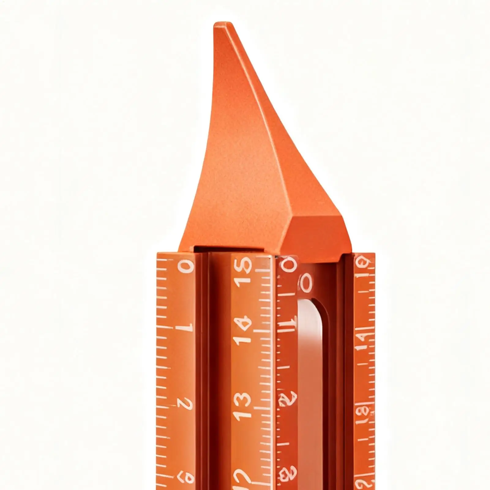 木工マーキングツール 4面磁気ベースゲージ 金属精密定規 大工用 建築用 マイター切断作業用