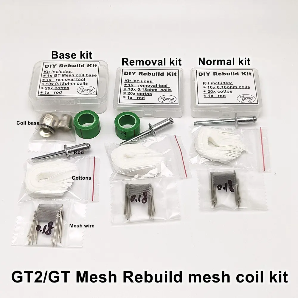 

5/2/1Box Hong GT Meshed Rebuild Kit For GT2 GT Mesh 0.4 0.18ohm Sky Solo Plus SKRR NRG Cascade Luxe RBK Opening Disassembly Tool