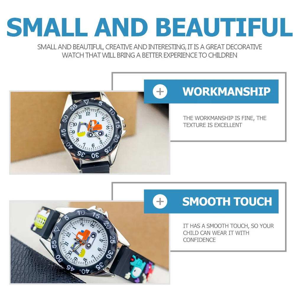 سيليكون كارت الكرتون ووتش الطلب الكبير عدد واضح طالب الكوارتز التخييم في الهواء الطلق السفر هدية ساعة اليد