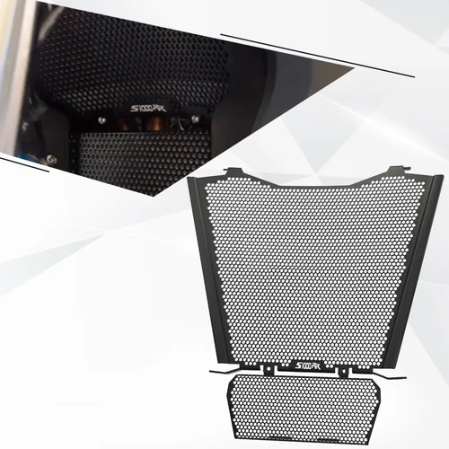 Imagen 2 del producto 2025 para BMW S1000RR S1000R M1000RR M1000R 2019 2021 2022 2023 2024-2026 Protector de radiador protección enfriador cubierta de parrilla Protector