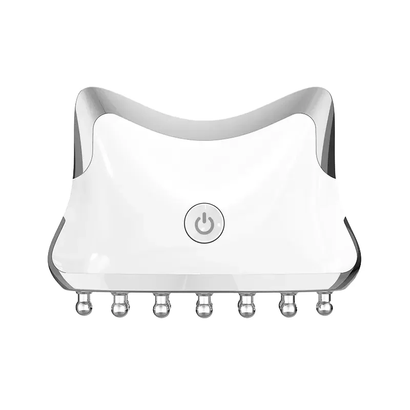 Smart Library Nieuw ontwerp Hand Held Gua Sha Elektrische verzorging Massager Board Tools USB Opladen ABS Materiaal EMS Gezichtslichaamsmassage