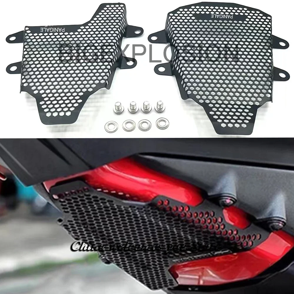 

For Ducati PANIGALE V4 V4 S V4 R Corse Speciale V4S&V4R 2018 + Fuel Tank Cover Guard Tank Grille Pillion Peg Removal Kit