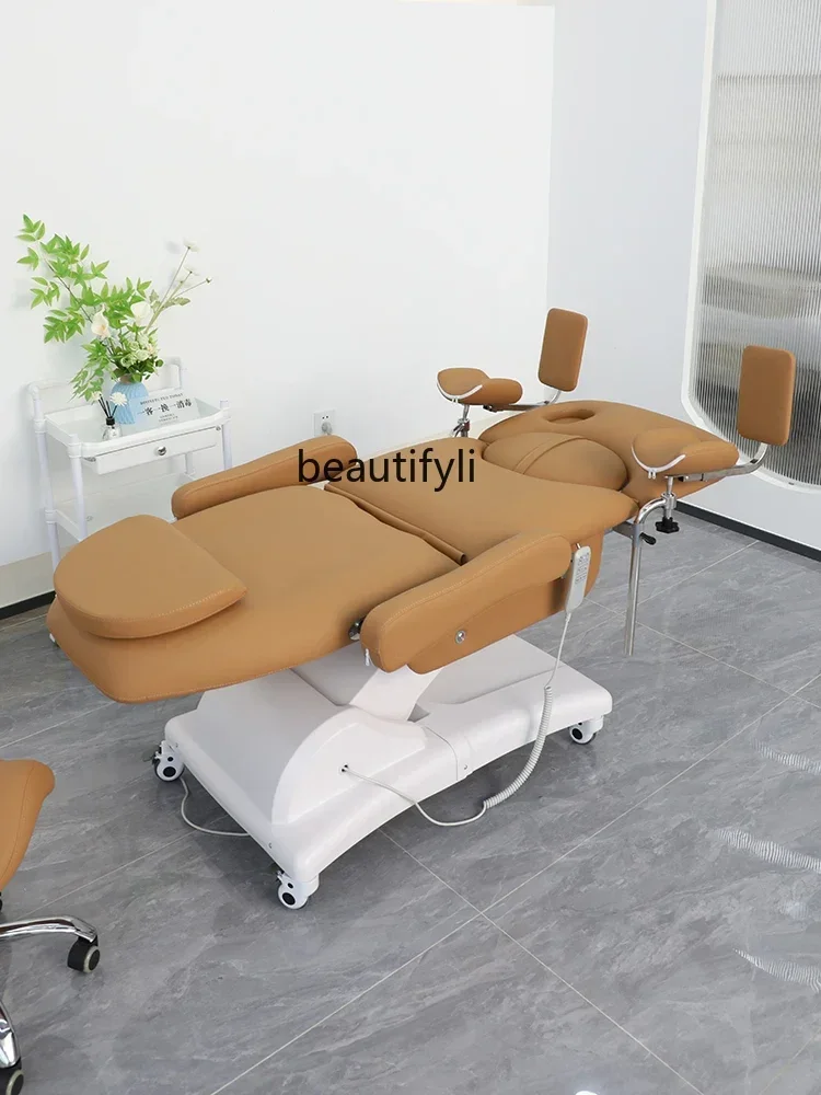 Gynecological Examining Table Private Bed Multifunctional Inspection Bed Lifting Confinement Electric Beauty Bed