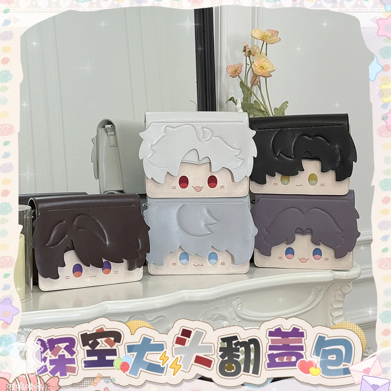 

Love and Deepspace Themed Original Flip Front Crossbody Bag Wow Wow Licensed Niche Design Anime Game Merch