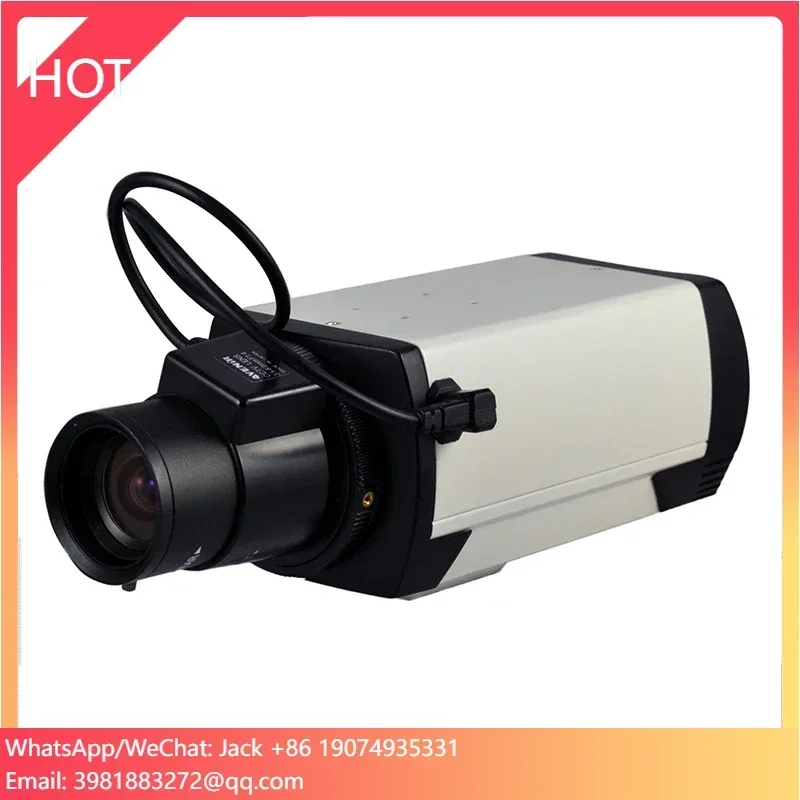 UHD 4K Security Camera 8MP H.265 IP Camera DC Auto IRIS Box CCTV 1/2.5" IMX 274 CMOS Hi3519 (SIP-E18-4K)