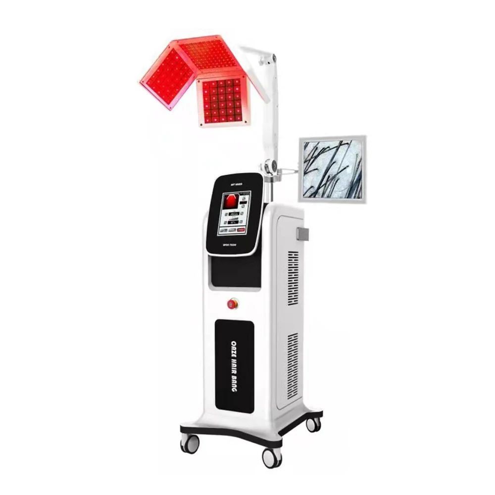 

5 In 1 650nm Diode Laser Germinal Instrument Hair Growth Anti-hair Loss Bio Stimulate Anti Hair Loss Salon Beauty Machine