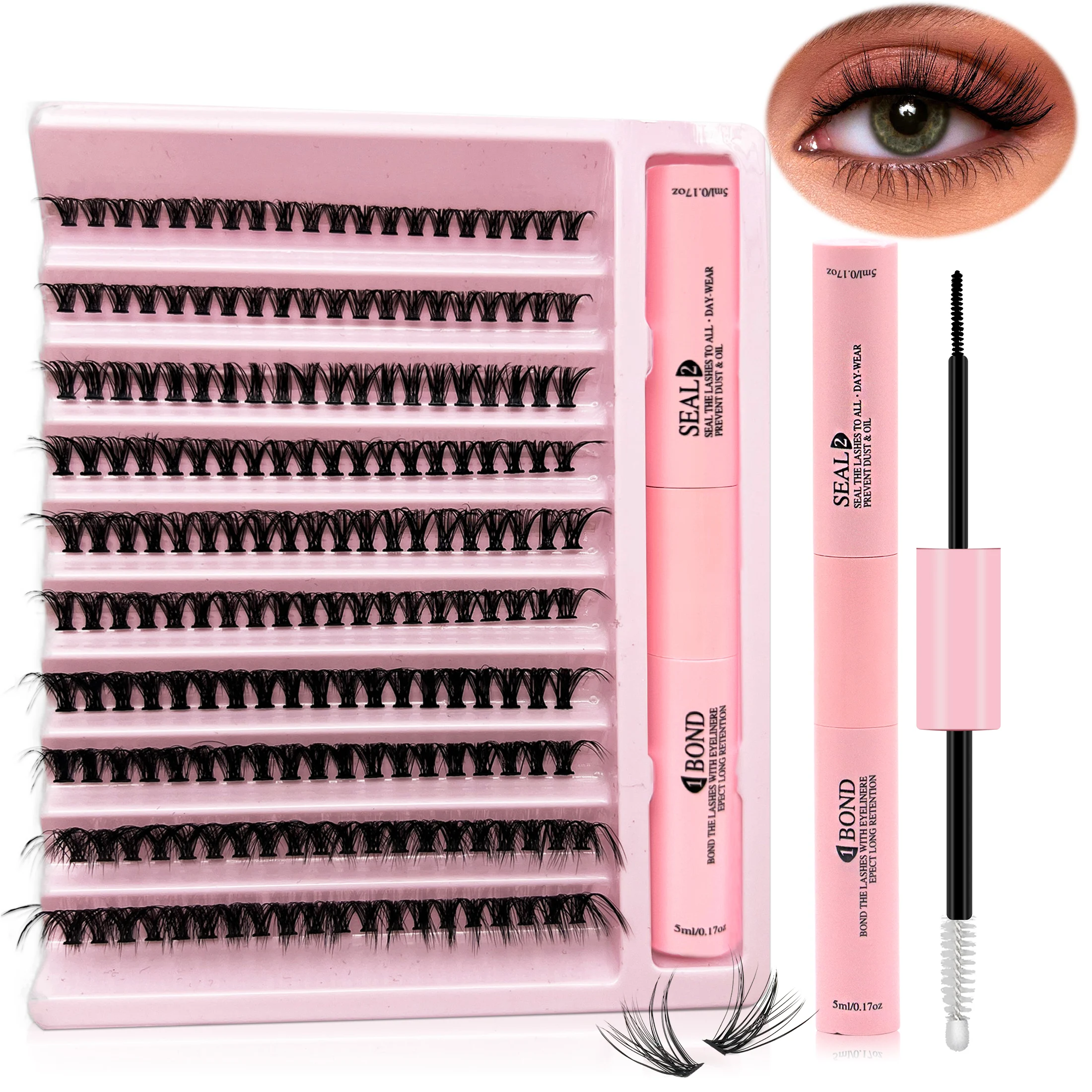 Eyelashes 200 Pcs C…