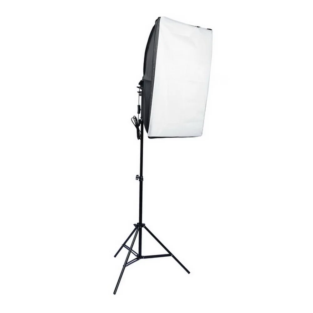 

Factory Hot Sale 220V 135W Bulb 2M Lamp Holder Single Softbox Set Photography Fill Light Set