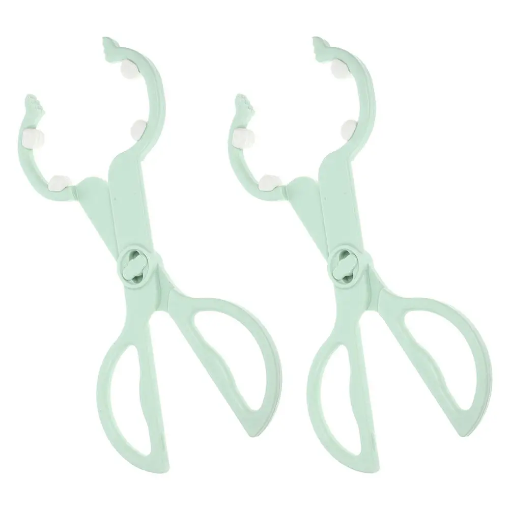 

2Pcs Baby Bottle Tongs Multifunctional Heat-Resistant Non-Slip Feeding Tongs for Hot Milk Bottles Pacifier Handling Nursery Tool