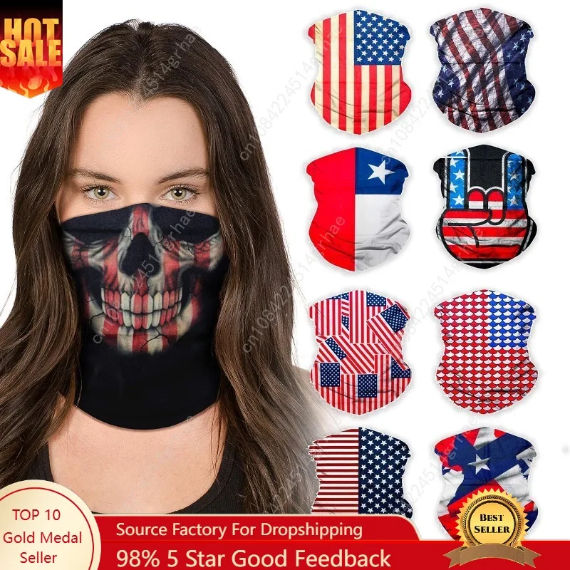 Polaina de pescoço Sojourner, bandana, Buff (9 pacotes) - Capa facial para homens, mulheres e adolescentes - Aquecedor de pescoço com proteção solar UV Gator