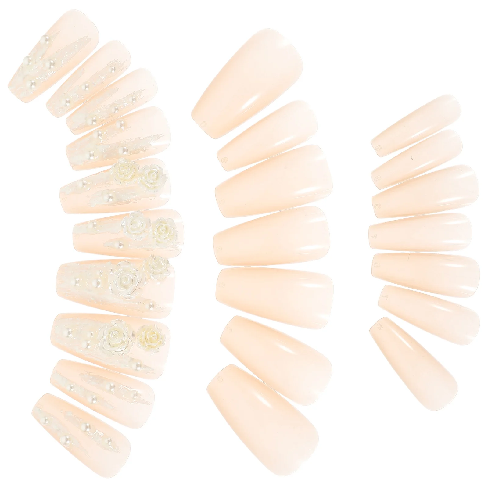 24 piezas de calcomanías para decoración de uñas nupcial, pegatinas para uñas postizas, diseño creativo para vacaciones, fiesta de cumpleaños, pegatinas para uñas para mujeres
