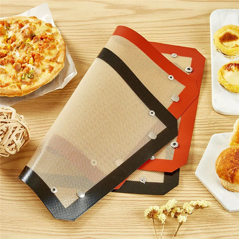 

ABZY-Leak-Proof Baking Mat With Small Button Baking Mat Reusable Cookie Mat Kitchen Tools