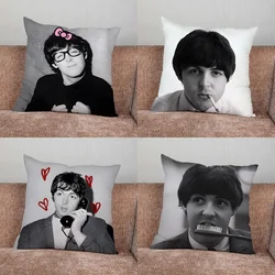 Singer P-Paul M-McCartney Pillow Case For Home Bedroom Car Office Decoration Living Room Sofa Cushion Cover Suitable