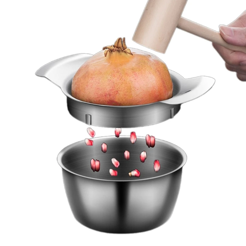 SZWA Pomegranate Fruit Cutter Pomegranate Peeling Tools Quick Pomegranate Separator Convenient Tools for Slicing Pomegranates