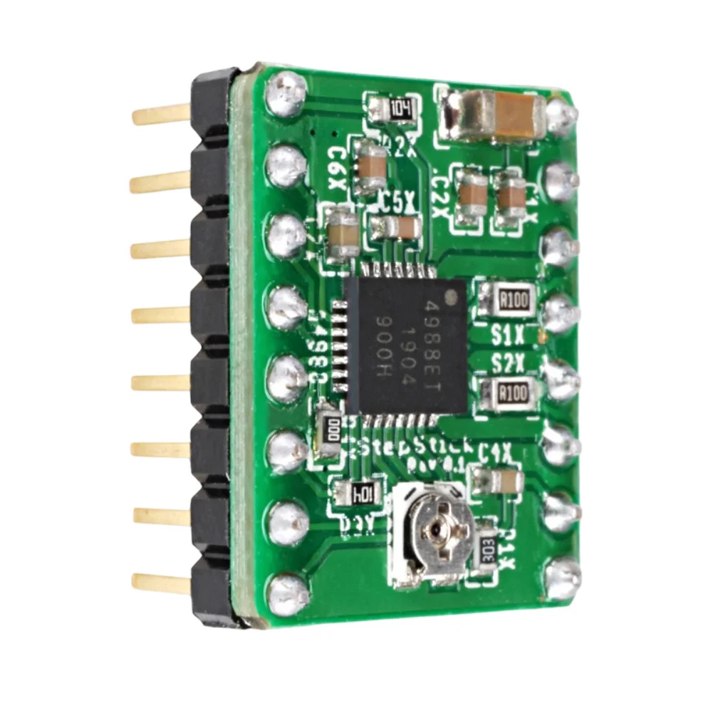 Printer Part Step Motor Driver Board High Performance A4988 Motor Driver Low RDS Automatic Current Detection