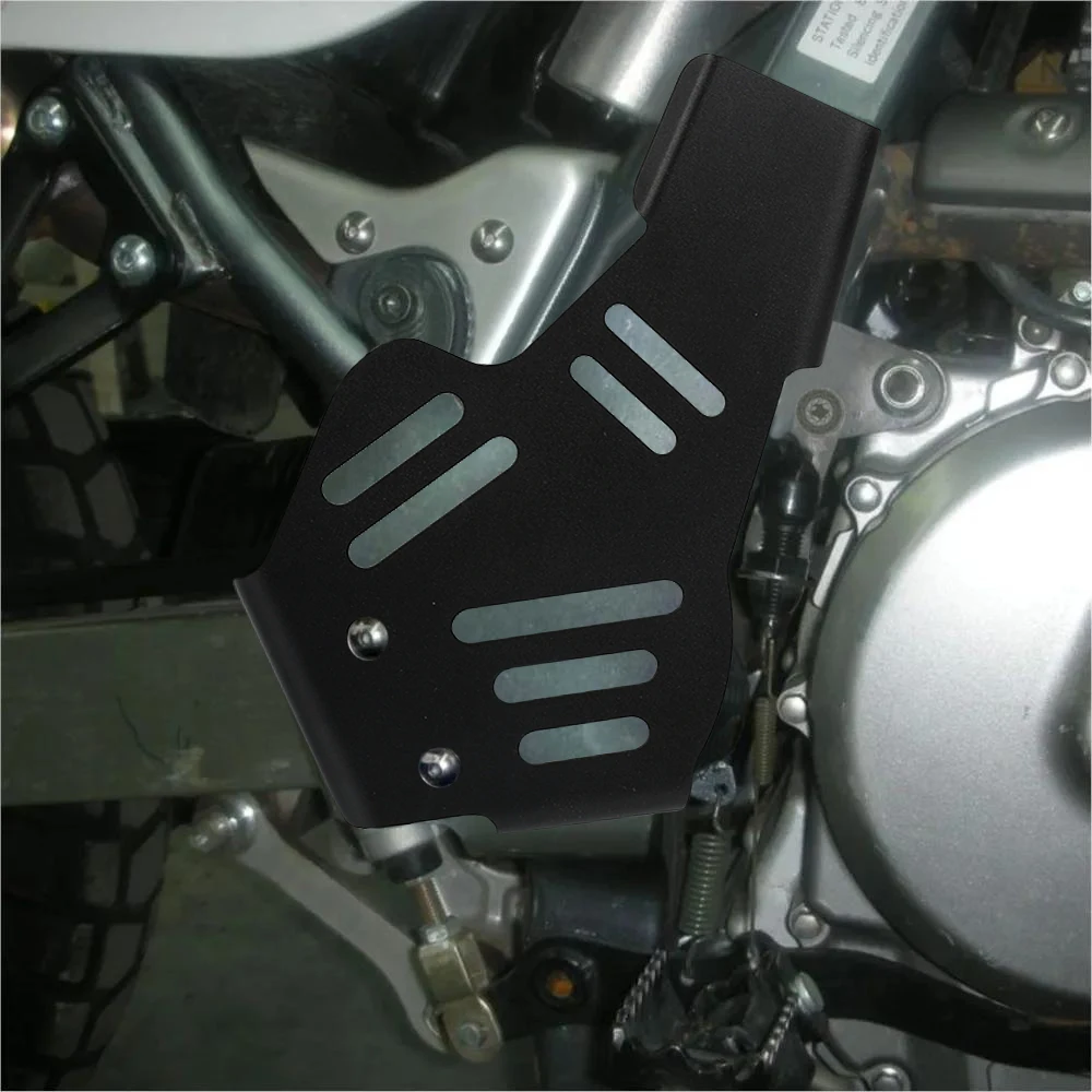 Fit For Suzuki DR650 DR 650 E 1996-2022 2023 DR650S Motorcycle Frame Guards Protection Cover Aluminum Front Sprocket Cover Chain