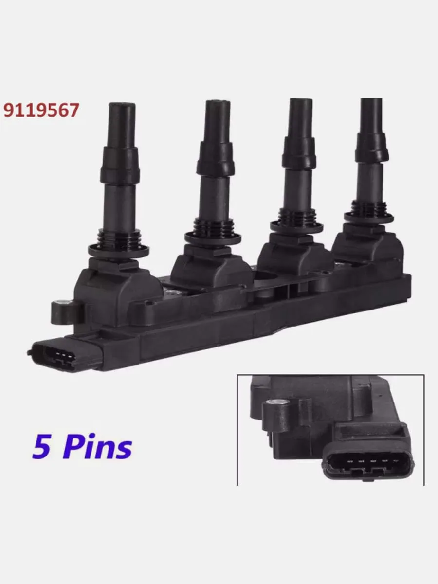 Ignition Coil Pack for Holden Astra TS Tigra XC 1208008 90536194 9119567 SWK93171 2523116A free shipping