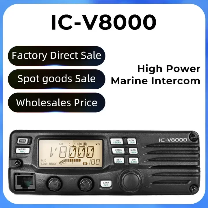 

2026 Walkie Talkie Long Range 5000km Pair Radio Call 10km 207 Channels Mobile Radio Marine Transmission For IC V8000