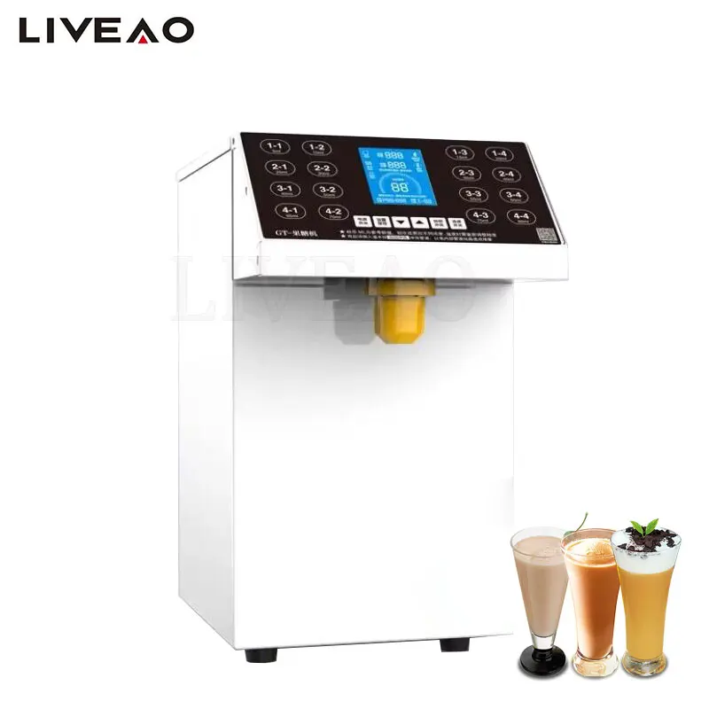 

Automatic Computer Fructose Quantification Machine Small Coffee Commercial Milk Tea Shop Special Equipment