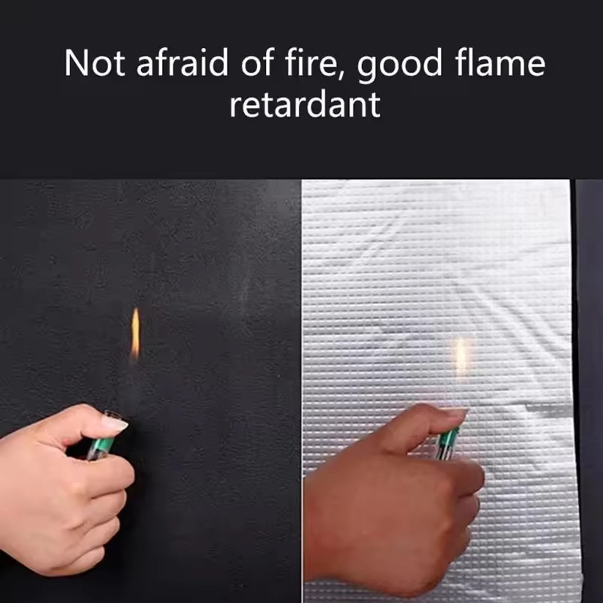 سيارة الحرارة والصوت العازلة القطن الحصير 5 مللي متر الألومنيوم احباط الباب بونيه الاهتزاز عزل الحصير الحصير حماية الضوضاء