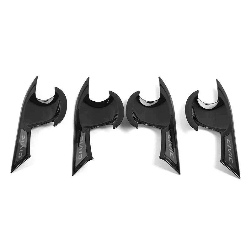 Car Accessories Car Exterior Trim Paste Style Door Bowl Cover For Honda 10th - generation Civic 2016 2017 2018 2019 2020 2021 view 6