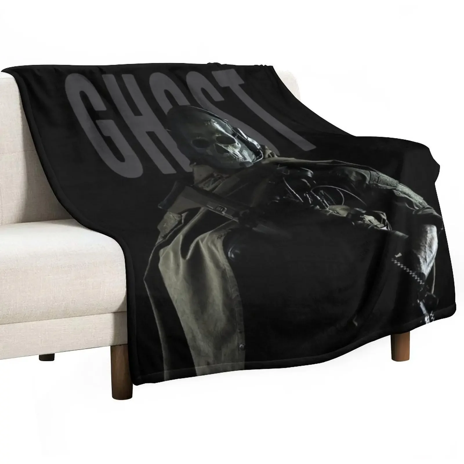 

Ghost fan art Throw Blanket Soft Big Sofas Stuffeds Blankets