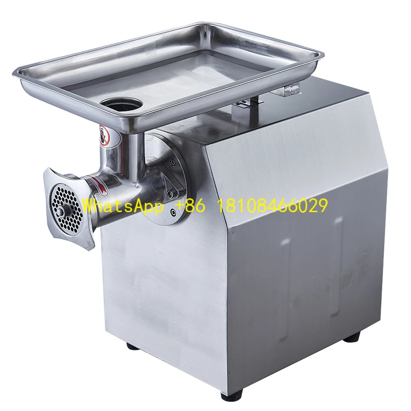 

Мясорубка из нержавеющей стали Коммерческая мясорубка Скорость вращения 190 об/м Мясо