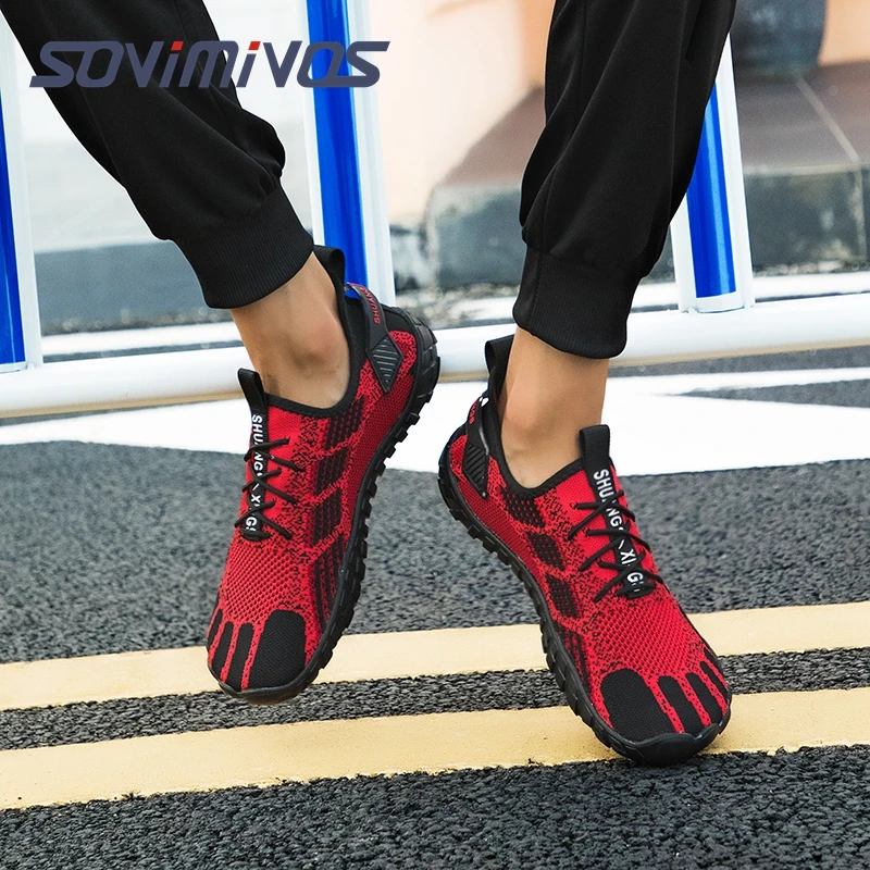 Water Shoes for Men Barefoot Beach Shoes Breathable Sport Shoes Quick Dry River Whtie Sea Aqua Sneakers Soft Beach Sneakers