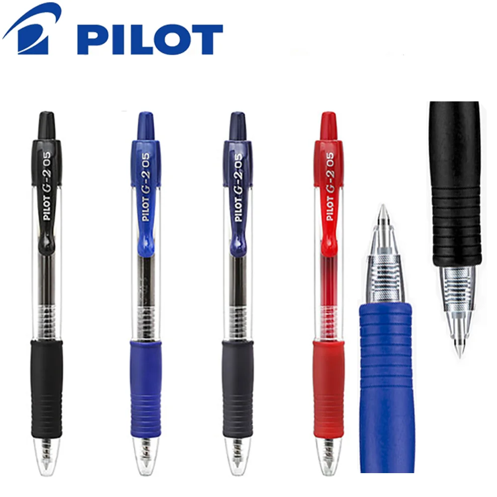 

12 Japanese Neutral Water Pens PILOT BL-G2 Water Pen 0.38/0.5/0.7/1.0MM Signature Pen Writing Smooth Office Study Stationery