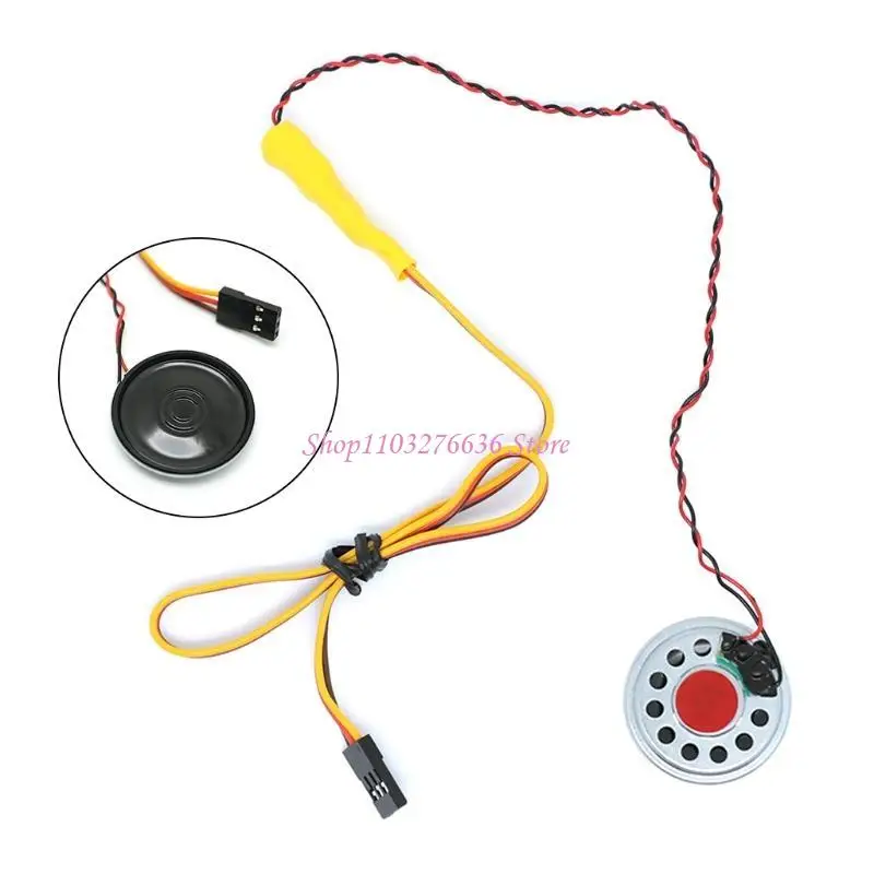 R6FD RC Mini Horn Speaker for Police Car Truck Ambulance for Universal RC Car