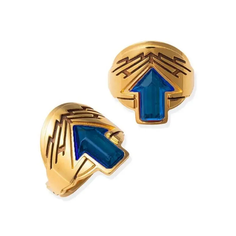 Anime Gotchard Cosplay Rings Adult Unisex Adjustable Opening Rings Green Red Blue Zircon Cartoon Jewelry Prop Accessories Gifts - Image 5