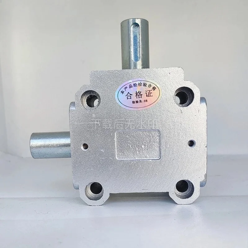 Heavy Duty Cast Steel Angle Gear Reducer 90 Degree Direction Changing Two Three Shaft Transmission Gear Box