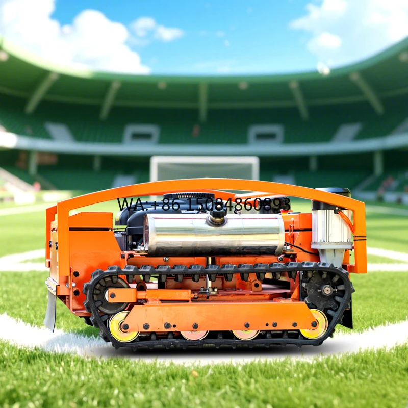 Automatic Robotic Lawn Mower with GPS Navigation for Smart Garden