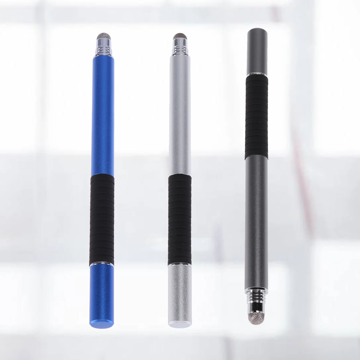 

3 Pcs Capacitive Touch Screen Pens Smooth Metal Sensitive Tip Durable Lightweight Tablet Phone Computer Writing Tool