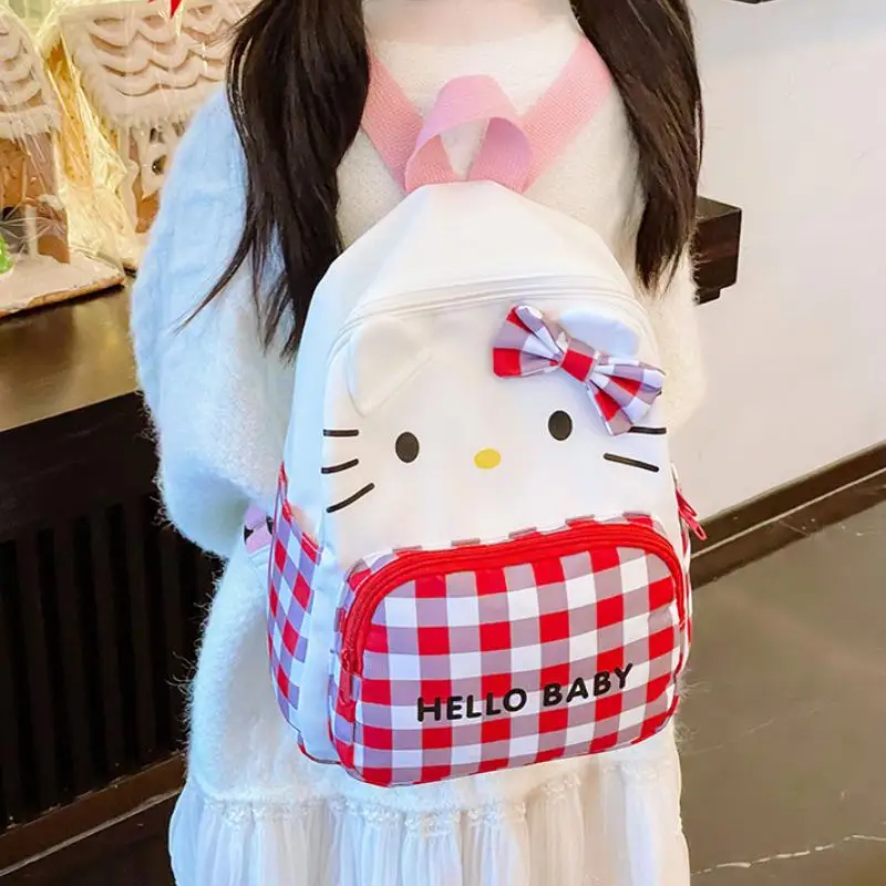 

Cute Cartoon Hello Kittys Children Schoolbag Fashion Beautiful Backpack Good-Looking Backpack Lighten The Burden Festival Gift