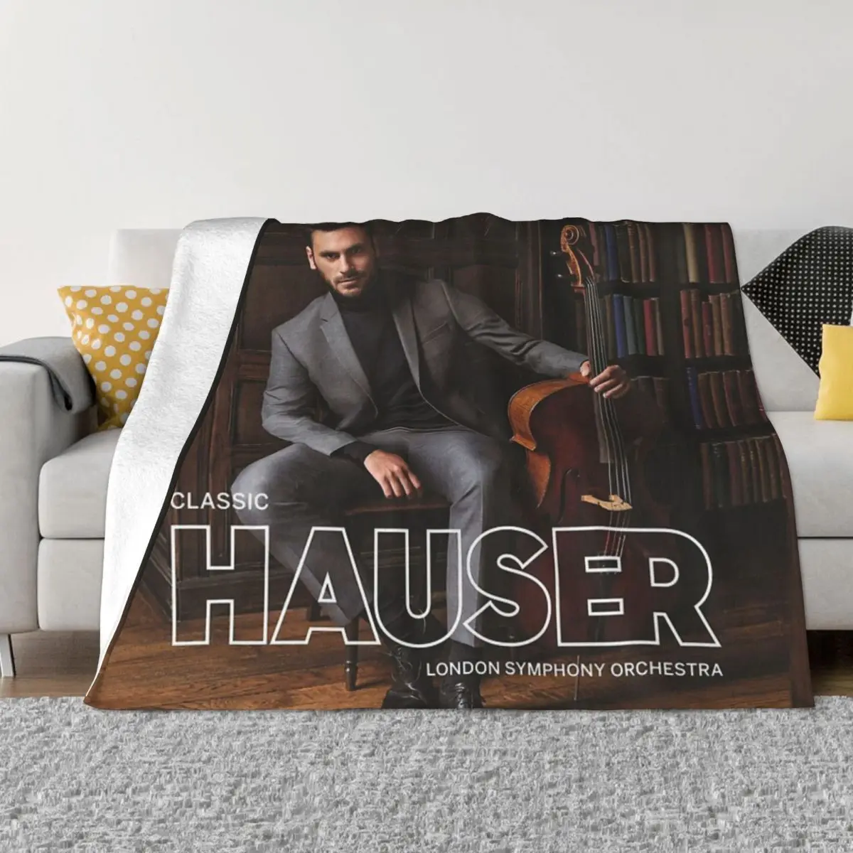 Hauser Na Cellos Stylist Home Knee Blanket Throw Blanket Custom Blanket Personalized Throw Blanket