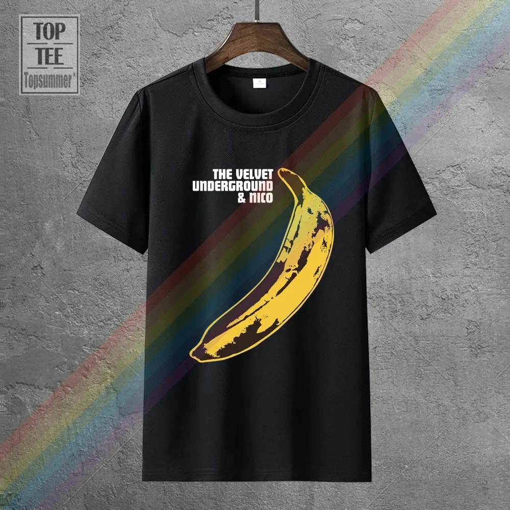 

Velvet Underground Men'S Distressed Banana Slim Fit T Shirt Black