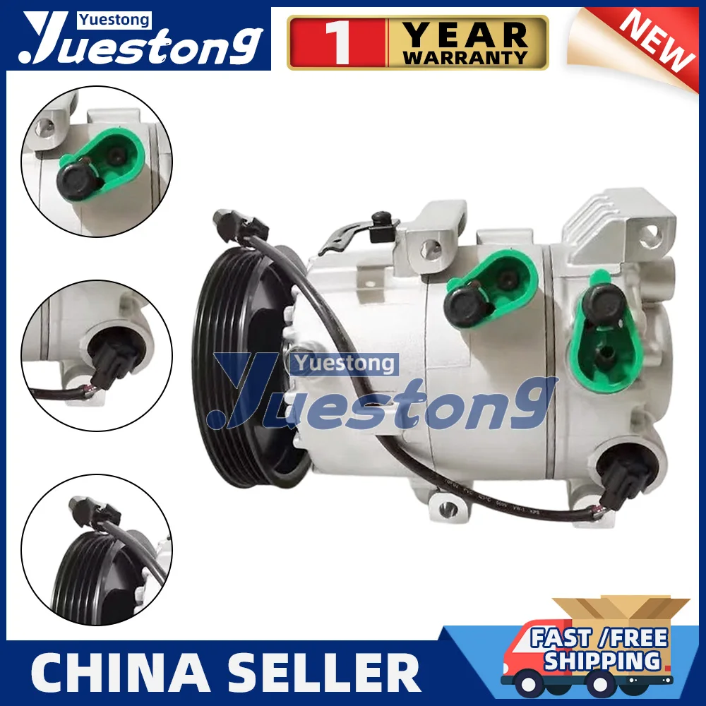 For Kia Carens Rondo K3 Soul II Hyundai ELANTRA I30 AC Compressor 97701-A5200 97701A5900 97701A6700 97701A5200 97701-A4500