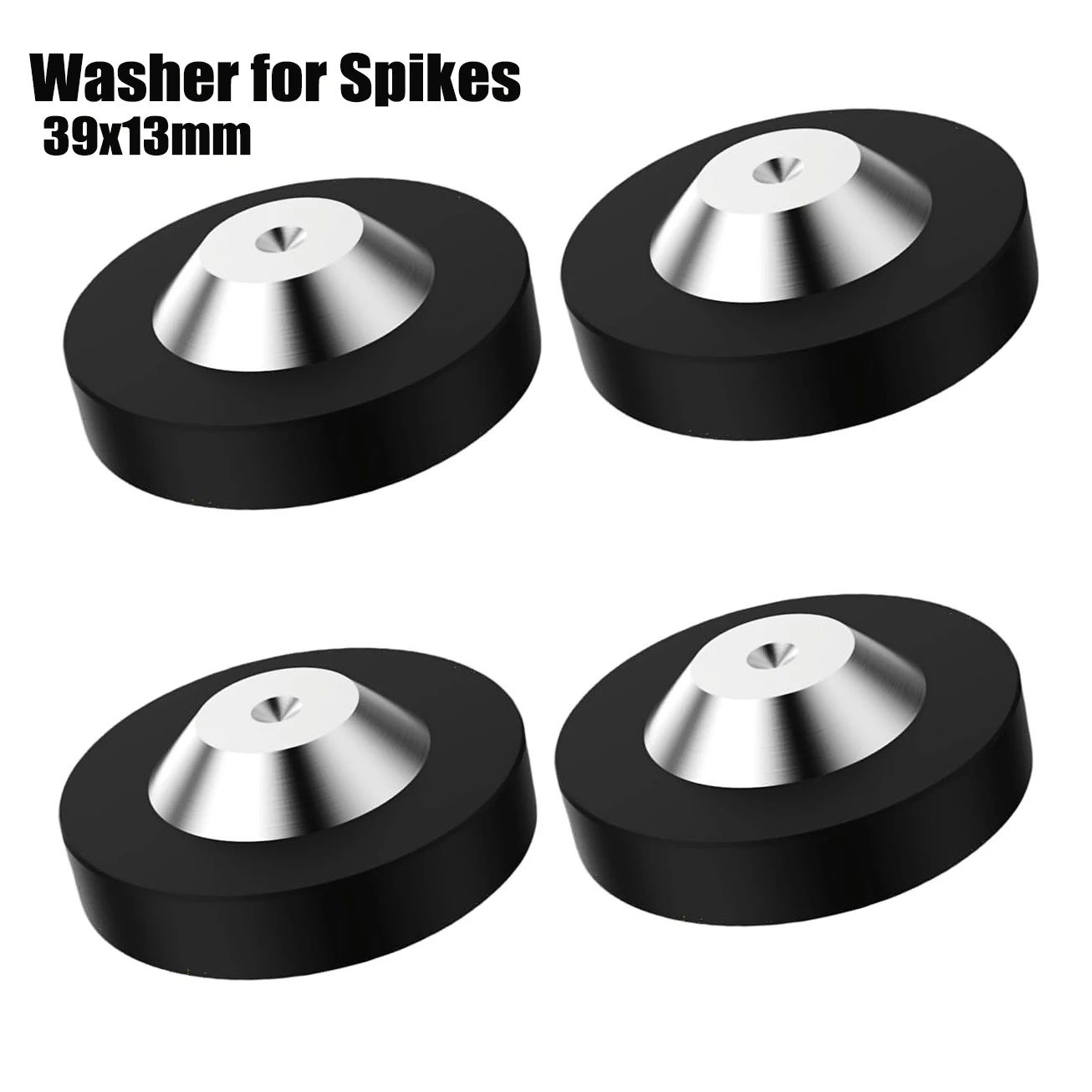 

4/8pcs 4 Pcs Speaker Spike Floor Protectors 39X13MM AMP DAC CD Spike Base Pad Isolation Feet Improve Sound 39x13mm