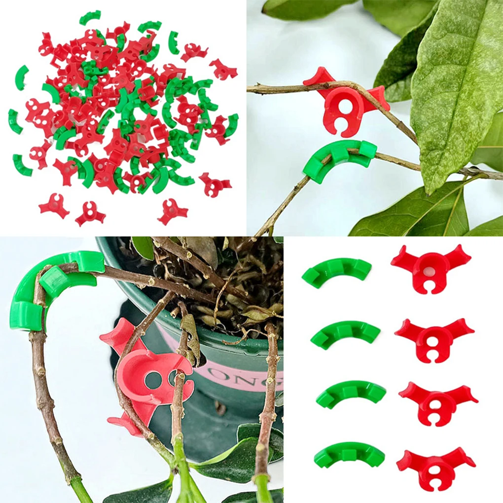 

30pack/lot Plant Training Clips Increase Yields And Improve Airflow Effectively And Outdoor Gardens