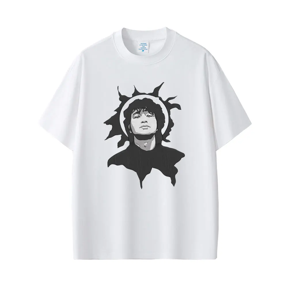 

Legendary Russia Rock Band Viktor Tsoi Kino A Star Named Sun Album Graphic T-shirt Men Women Casual Vintage T Shirts Streetwear