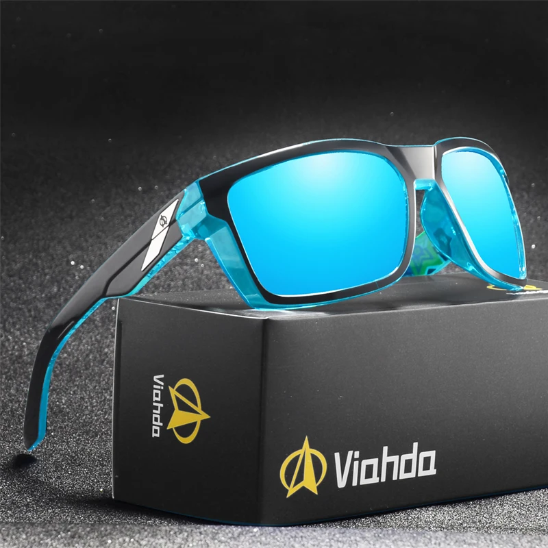 

VIAHDA NEW Polarized Sunglasses Men Outdoor Sport Sun Glasses Women UV400 Driving Fishing Gafas De Sol