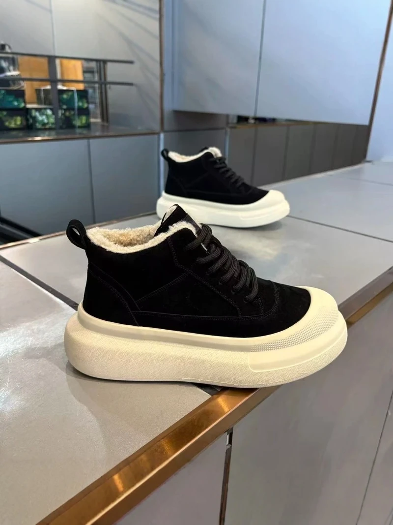 bottes-de-neige-d'hiver-pour-hommes-antiderapantes-a-semelle-epaisse-decontractees-polyvalentes-a-bout-large-pour-l'exterieur-doublees-polaire-chaudes